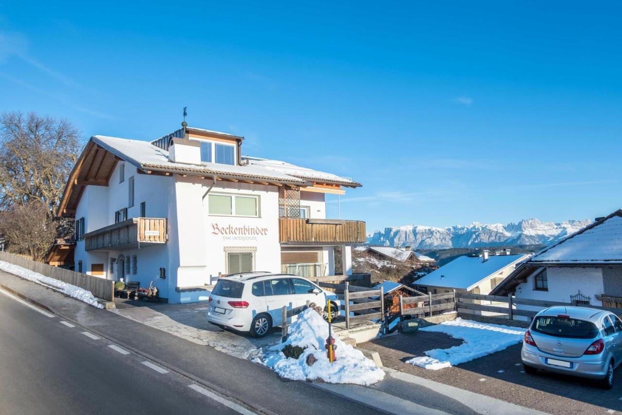 Beckenbinder Apartement Schlern San Genesio Atesino Dış mekan fotoğraf